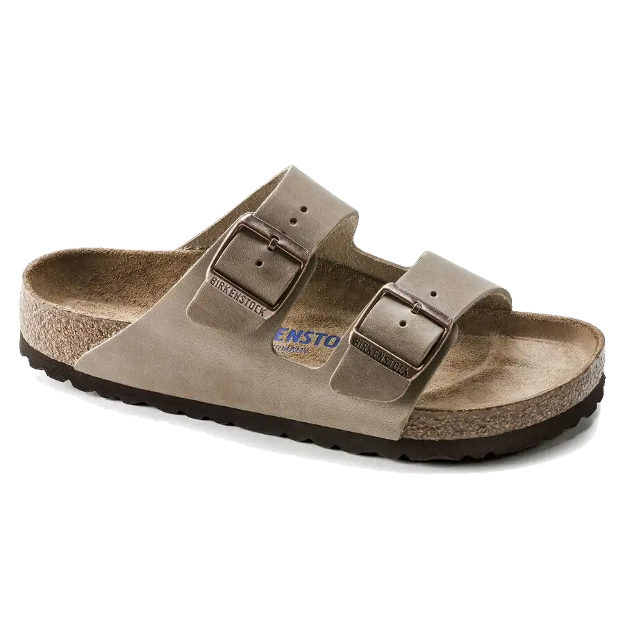 Arizona Lit de pied souple Cuir huilé Tobacco Brown