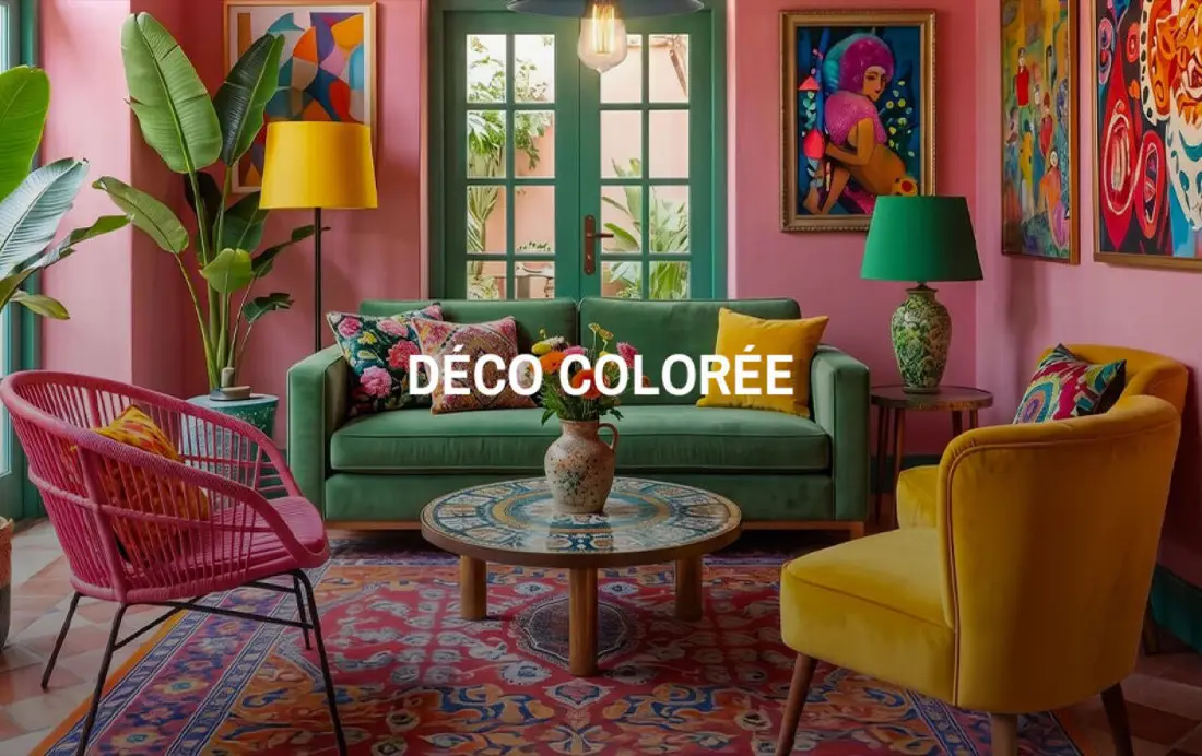 Déco colorée