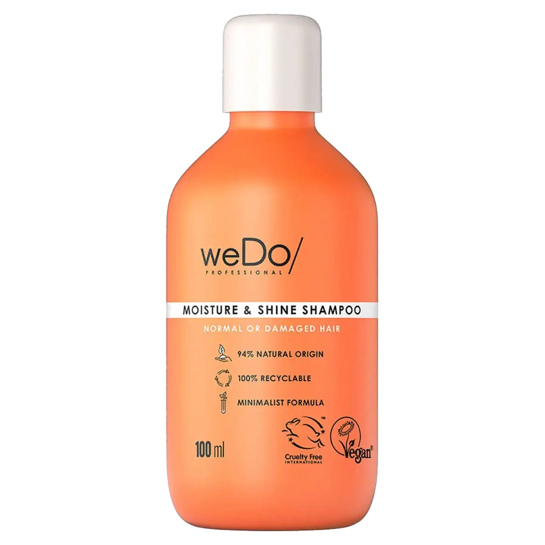 Shampooing vegan Hydratation & Brillance pour cheveux normaux et abîmés - 100 ml