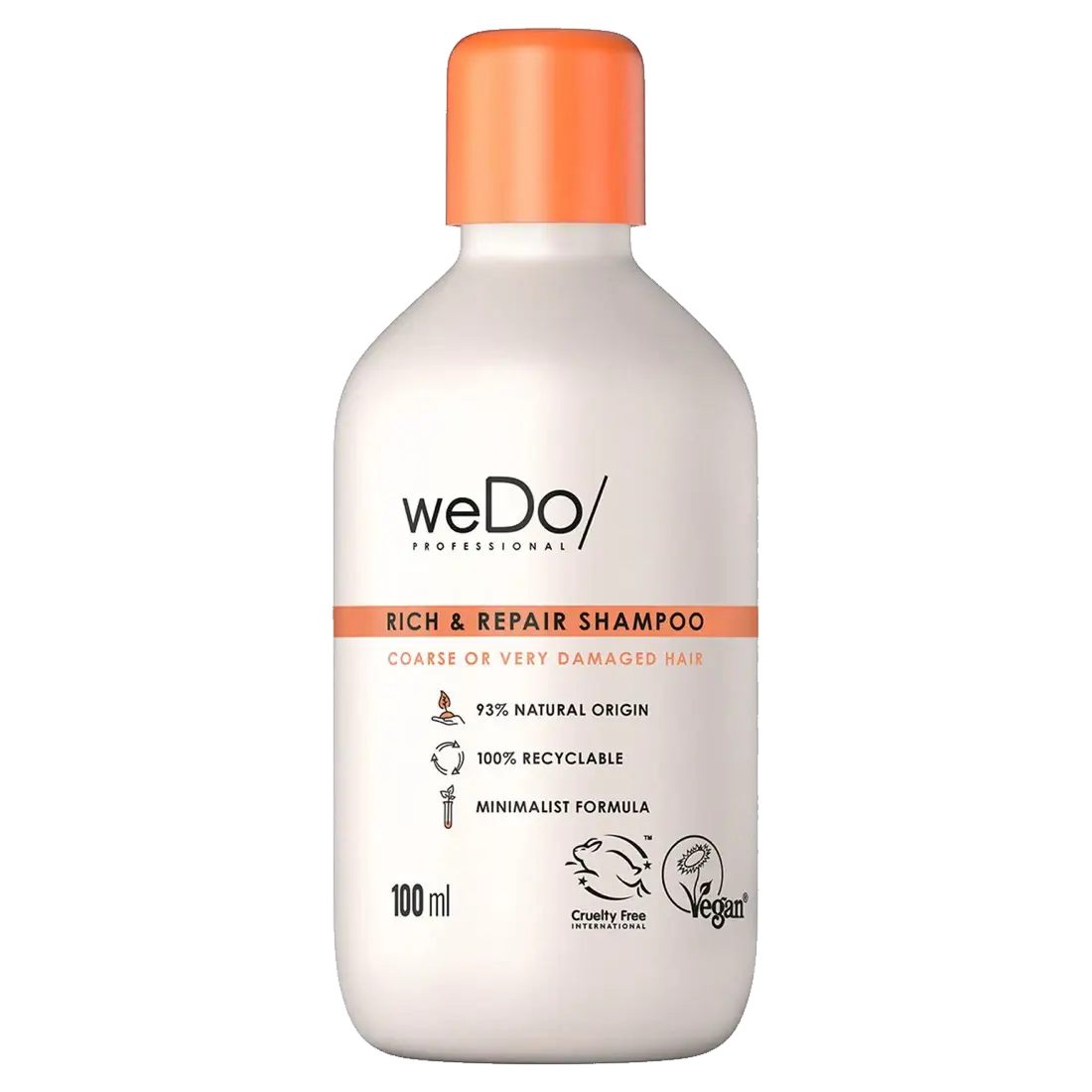 Shampooing vegan Riche & Réparateur anti-casse sans sulfate - 100 ml